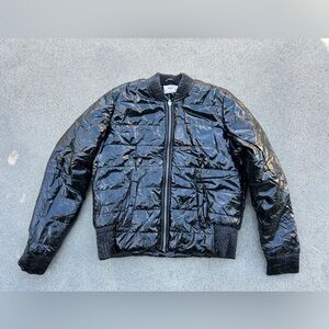 Castro Women Black Zip Up Jacket Size 38